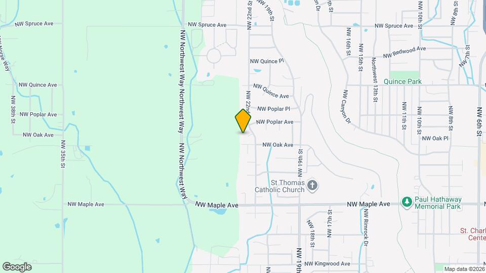 2253 NW Oak Ct Map and Location Details