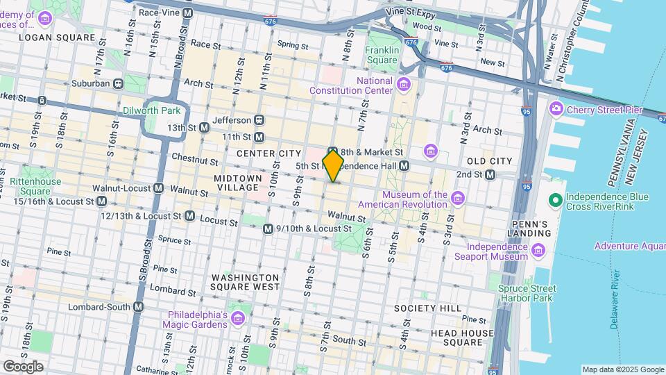 724 Chesnut Street Map and Location Details