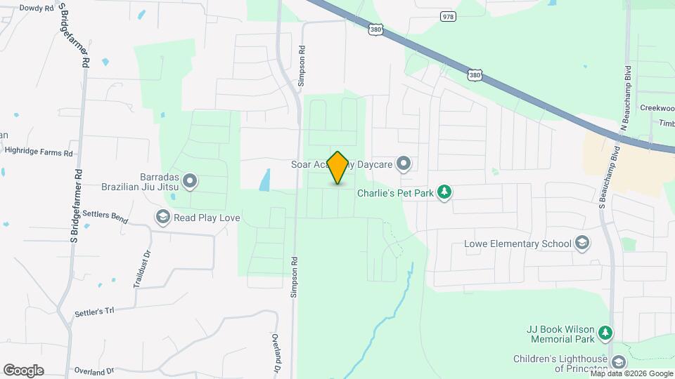 913 Sourgum St Map and Location Details