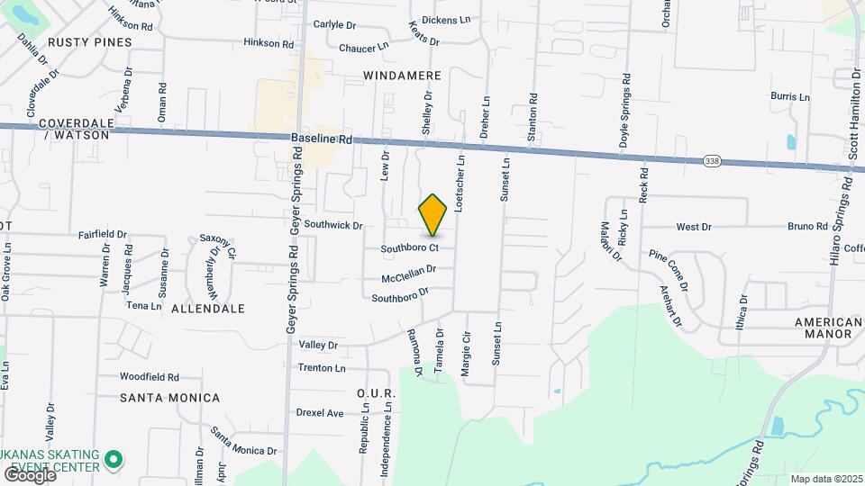 5300 Southboro Ct Map and Location Details