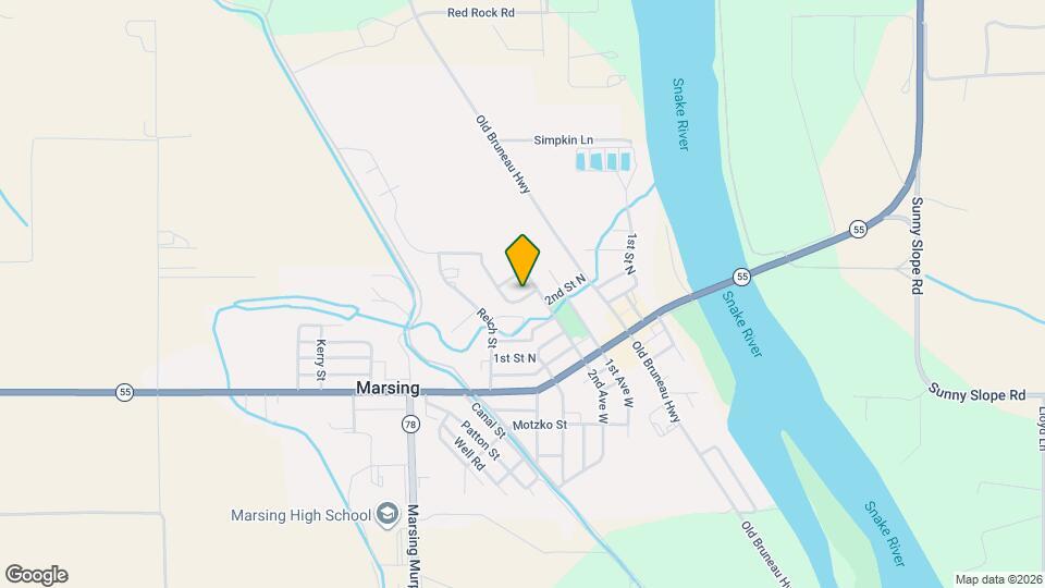 404 Mountain View Dr Map and Location Details