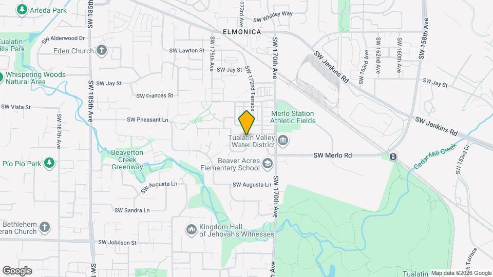 17236 SW Berkeley Ln Map and Location Details