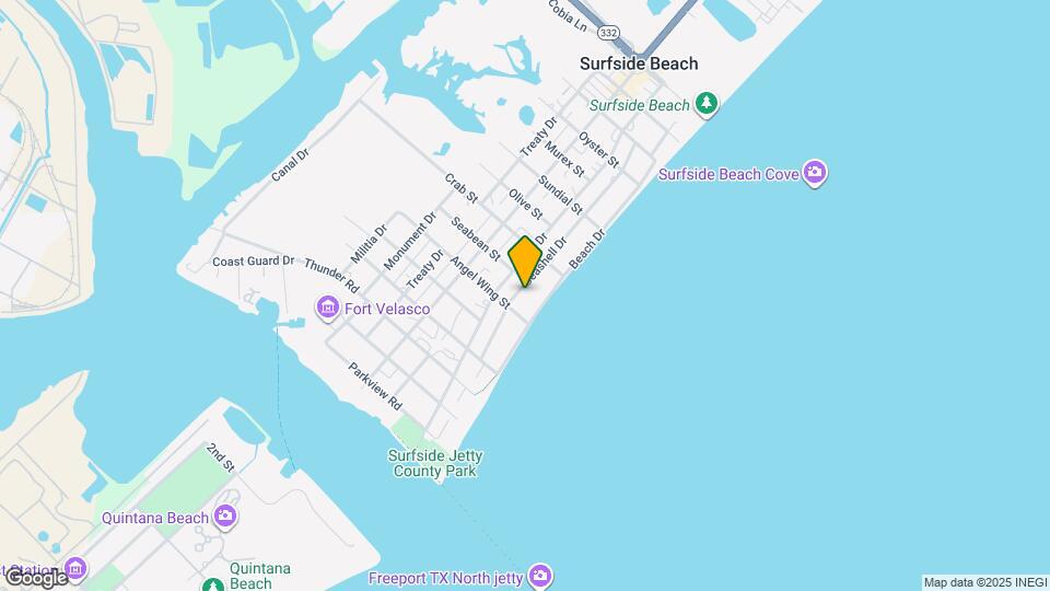 805 Seashell Dr Map and Location Details