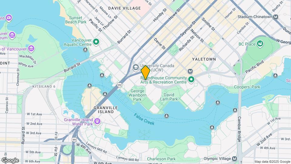 1495 Richards St Map and Location Details