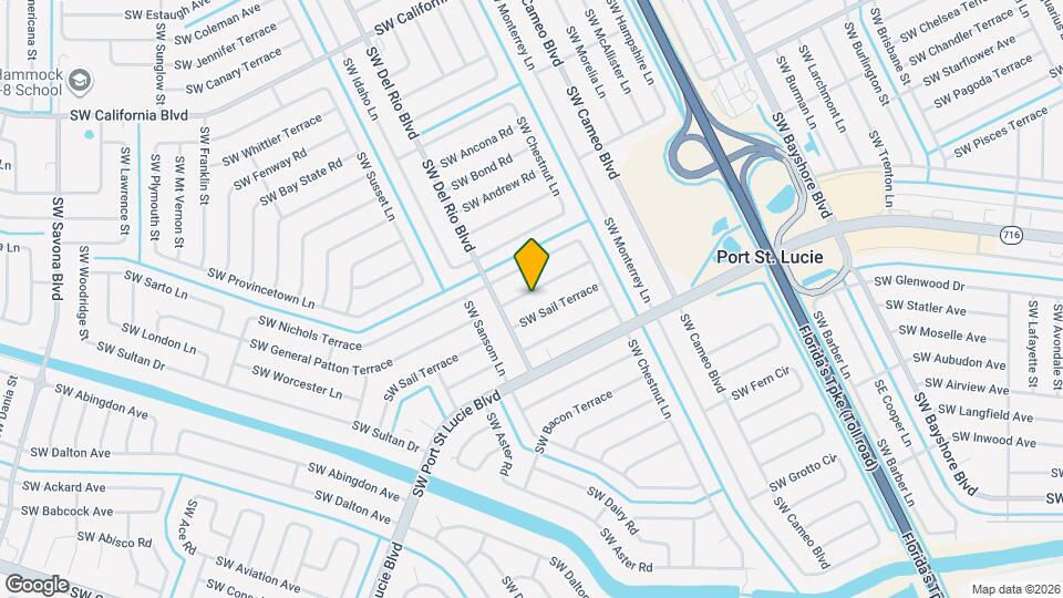 662 SW Sandbar Terrace Map and Location Details