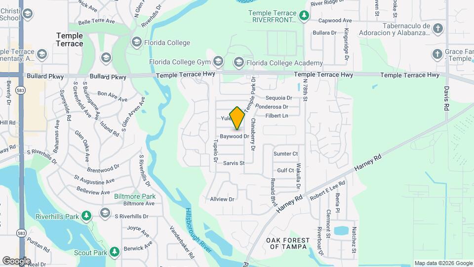 7020 Baywood Dr Map and Location Details