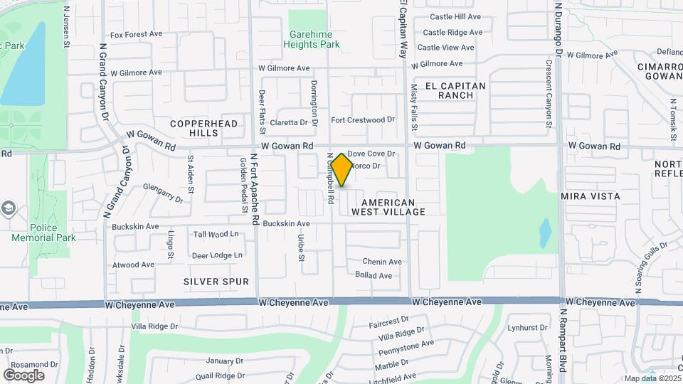 3486 Bankside Dr Mapa y Detalles de la Ubicación