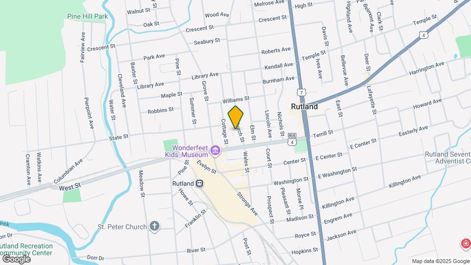 13 Church St Mapa y Detalles de la Ubicación