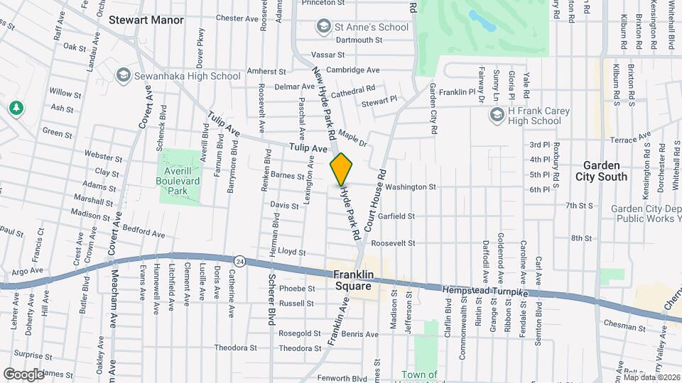 139 New Hyde Park Rd Map and Location Details