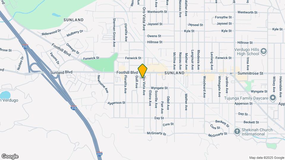 10429 Oro Vista Ave Map and Location Details