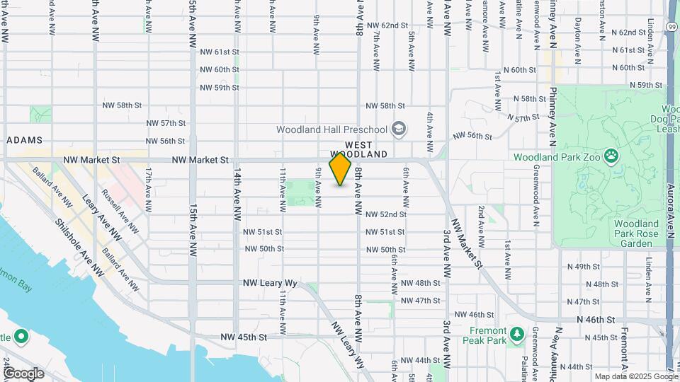 824 NW 53rd St Map and Location Details