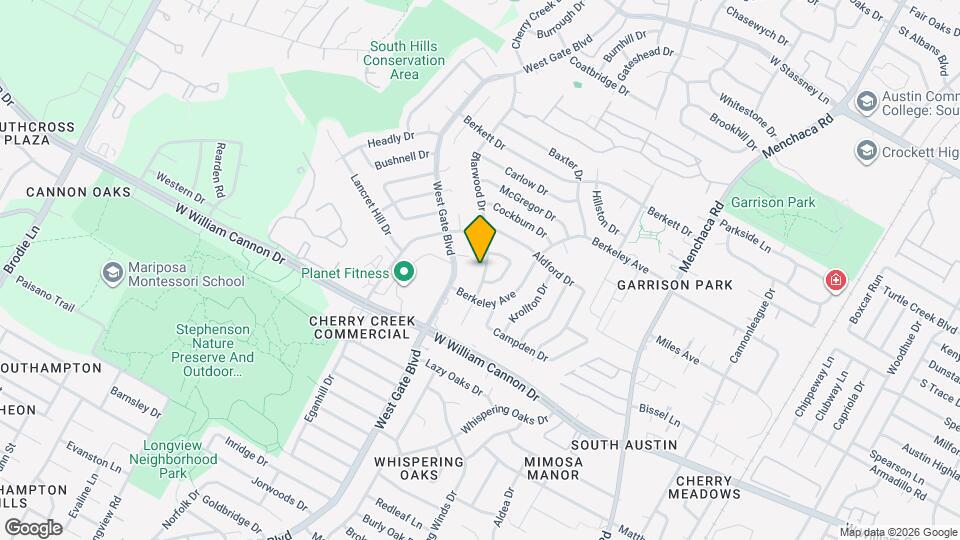 6604 Blarwood Dr Map and Location Details