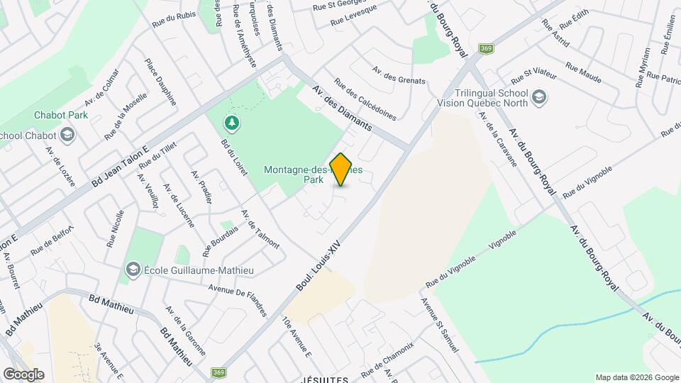 Résidences populaires de Québec Inc. Map and Location Details