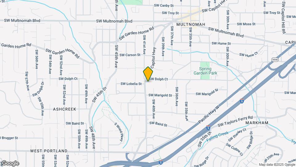 4030 SW Dolph Ct Map and Location Details