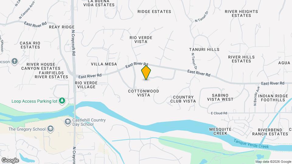 6000 E Calle Ojos Verde Map and Location Details