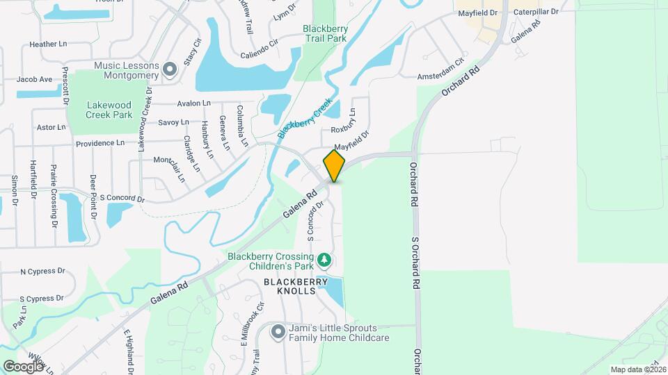 104 Concord Dr S Map and Location Details