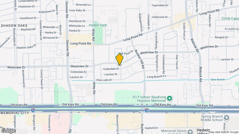 9802 Cedardale Dr Map and Location Details
