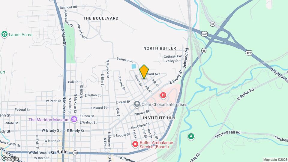 557 4th St, Unit #3 Map and Location Details