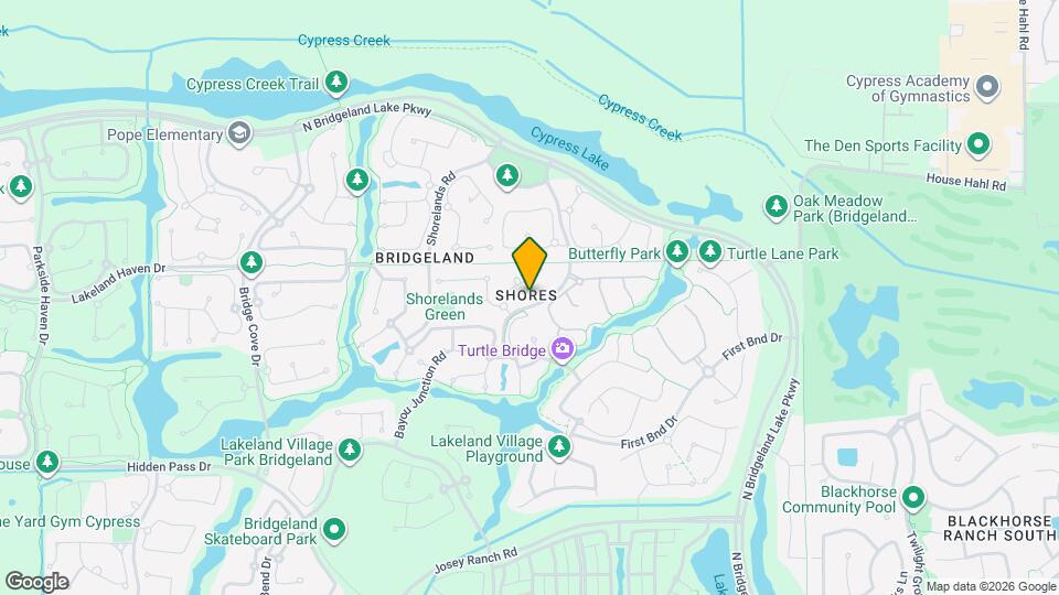 12207 Shorebridge Rd Map and Location Details