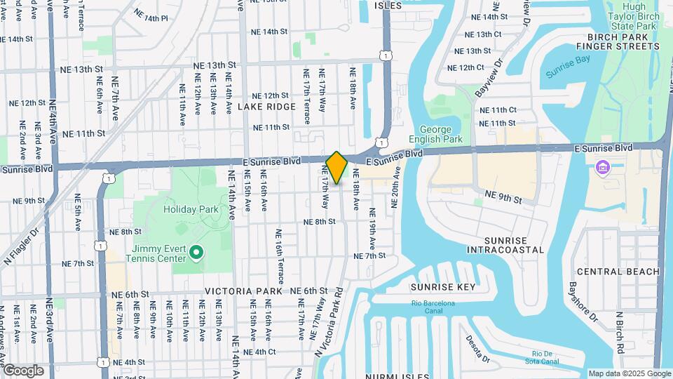 1757 NE 9th St Map and Location Details