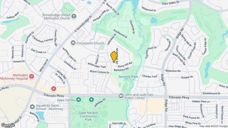 6912 Stony Hill Rd Map and Location Details