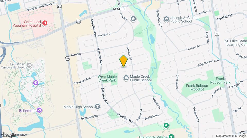 37 Sylwood Crescent Map and Location Details