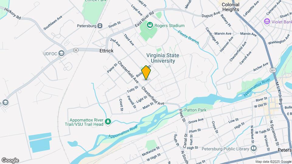 21015 Chesterfield Ave Map and Location Details