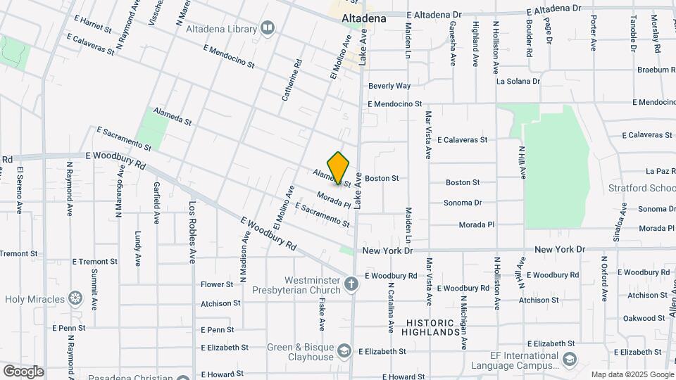 856 Alameda St Mapa y Detalles de la Ubicación