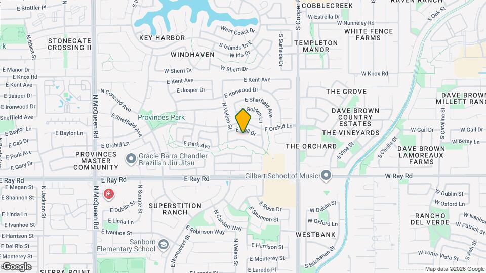 1720 E Countrywalk Ln Map and Location Details