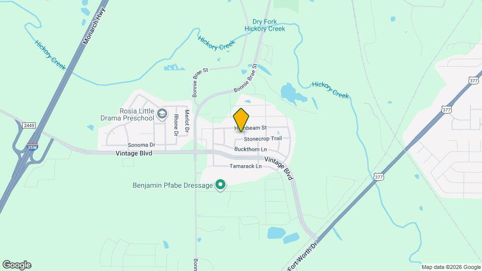 3304 Stonecrop Trail Map and Location Details