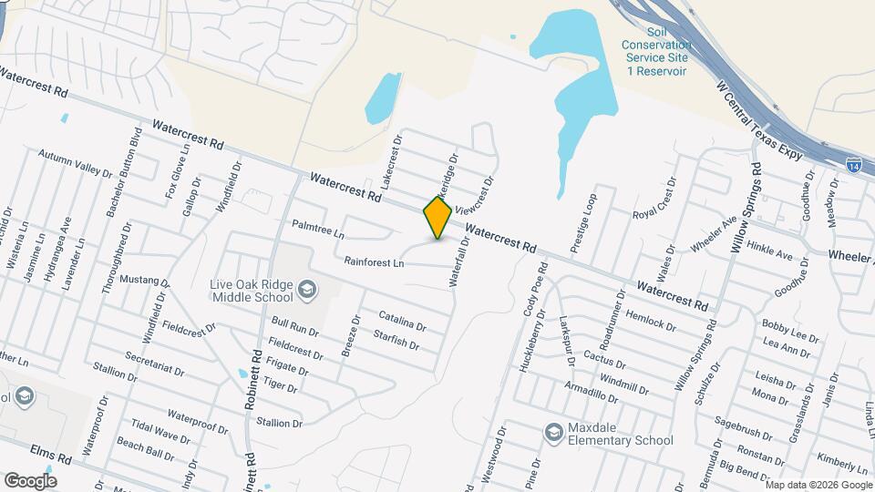 3406 Bamboo Ln Map and Location Details