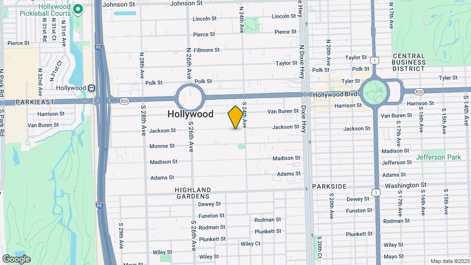 2420 Jackson St Map and Location Details