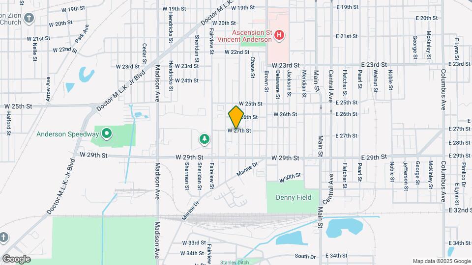 2701 Lincoln St Map and Location Details