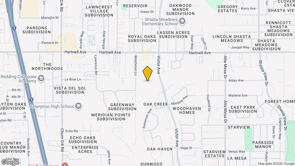 1553 Bramble Pl Map and Location Details