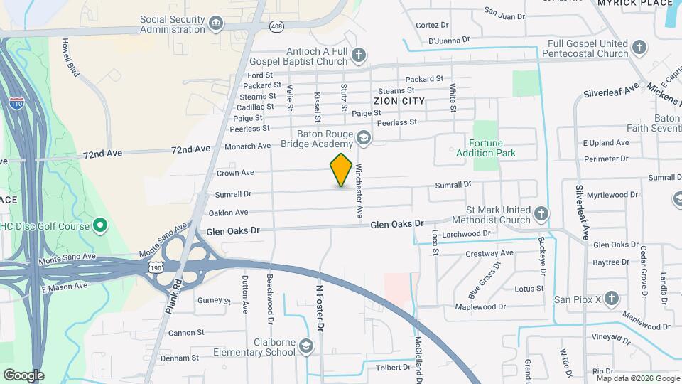 5074 Sumrall Dr Map and Location Details