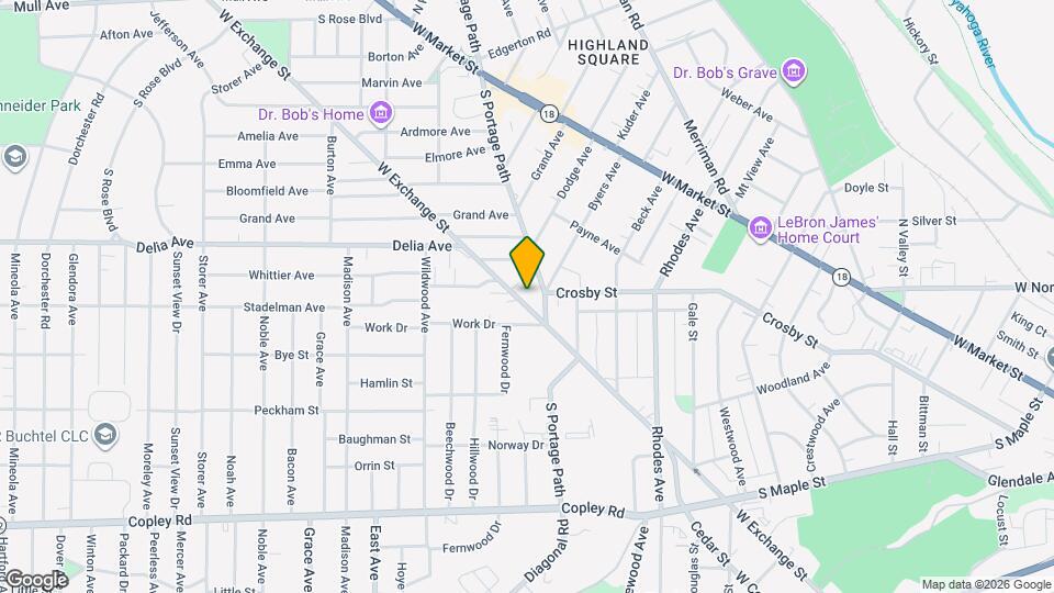 791 w exchange st, Unit 3rd floor Map and Location Details