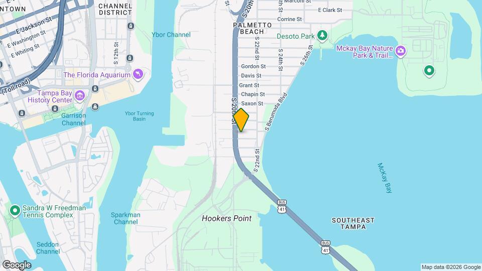 2008 Oakwood Ave Map and Location Details