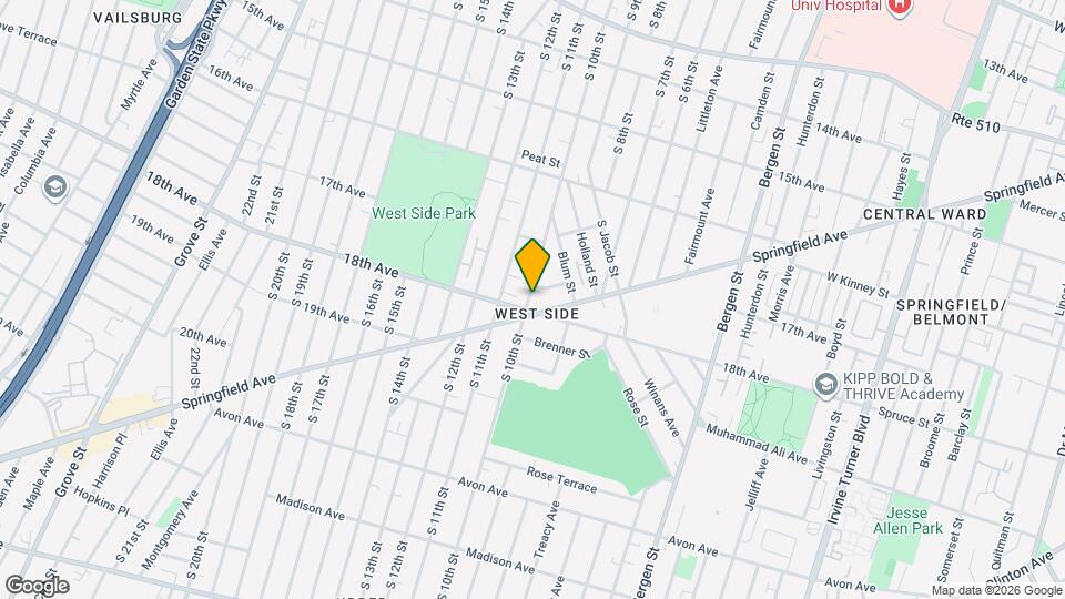 588 S 10th St Map and Location Details