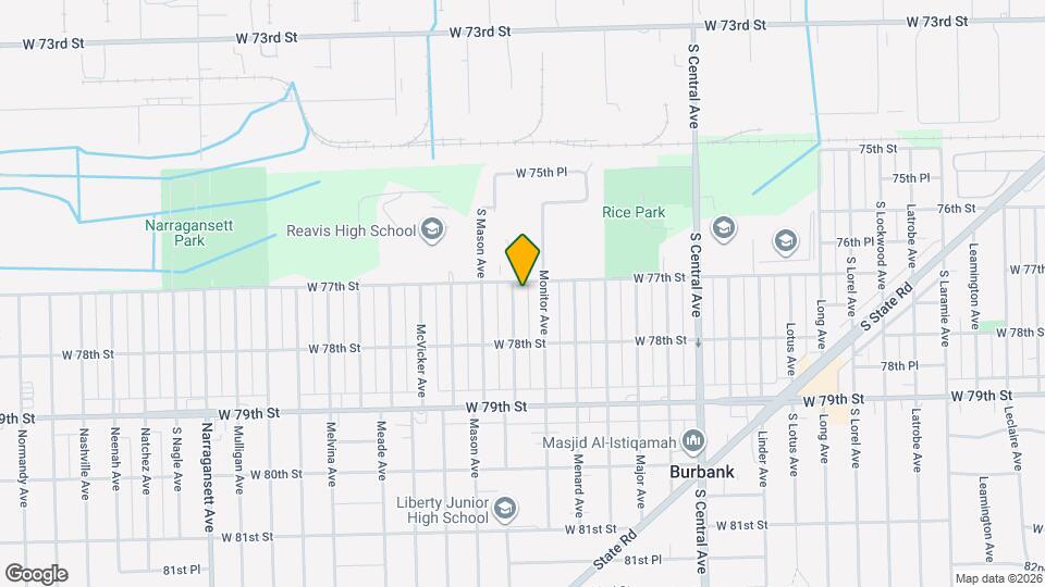 7709 Mayfield Ave Mapa y Detalles de la Ubicación