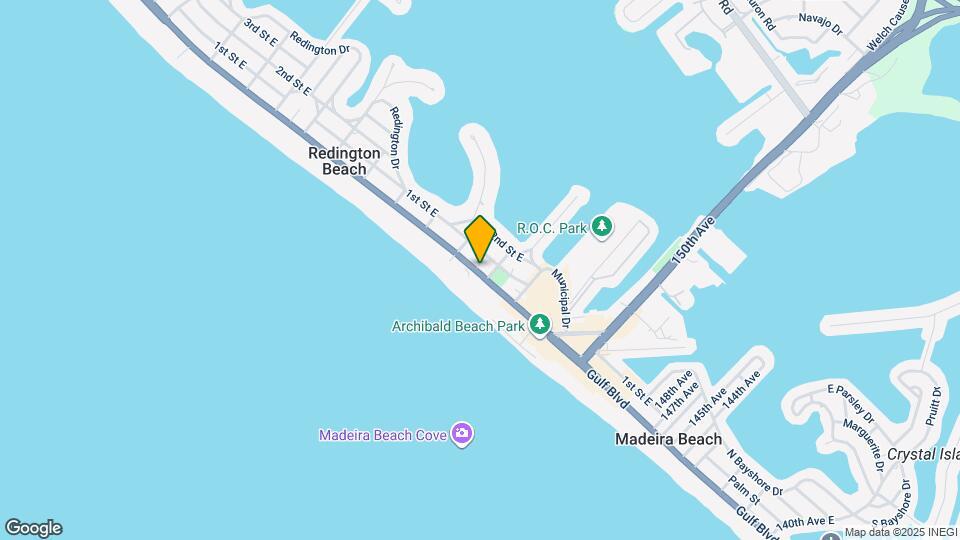 15405 Gulf Blvd Map and Location Details