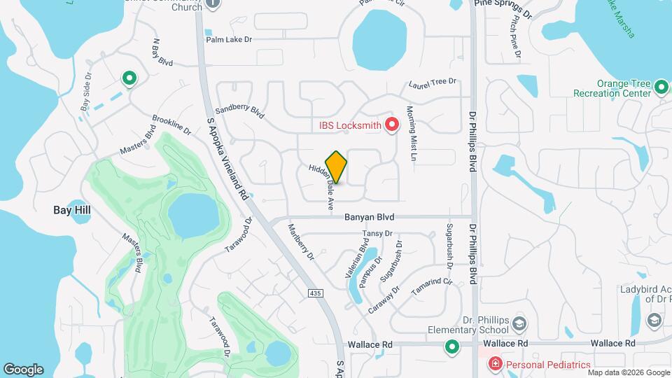 6419 Hidden Dale Ave Map and Location Details