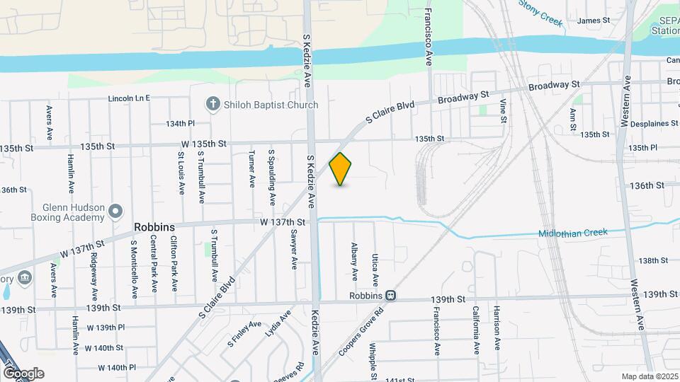 13539 S Claire Blvd Map and Location Details