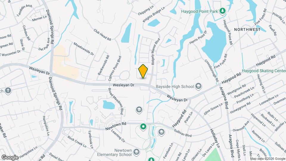 1112 Grace Hill Dr Map and Location Details