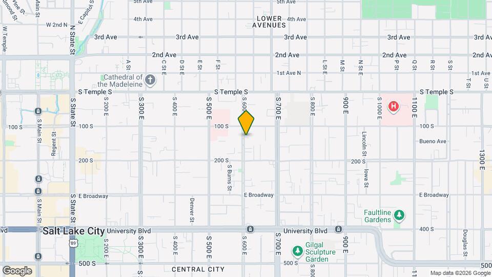 Cummings Apartments Map and Location Details
