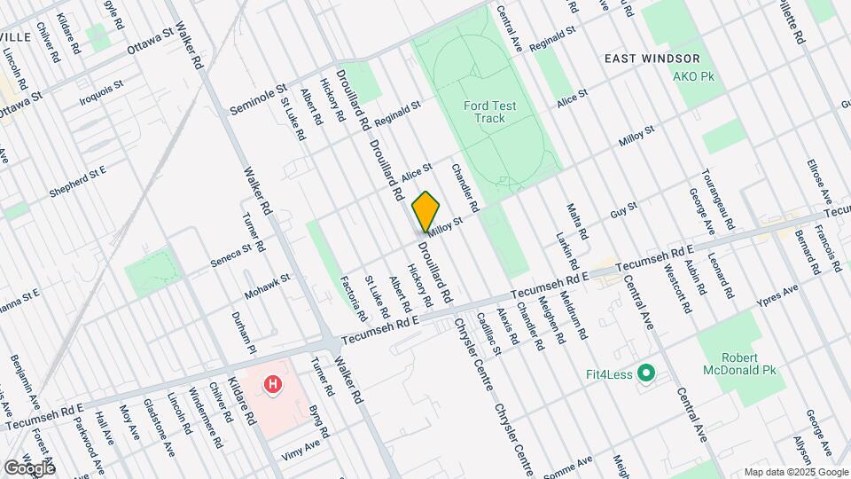 1804 Drouillard Rd Map and Location Details