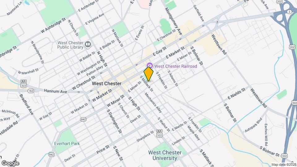 123 S Matlack St Map and Location Details