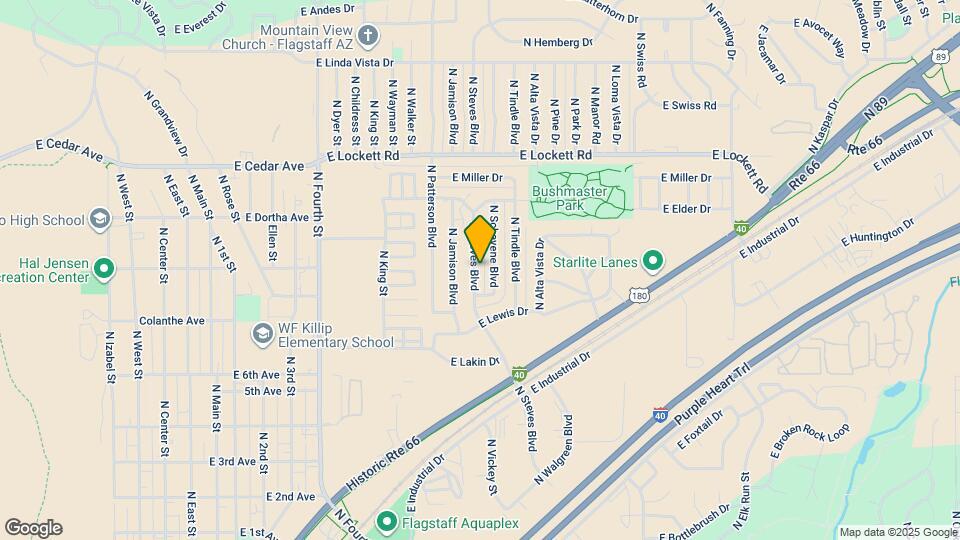 2908 N Steves Blvd Map and Location Details