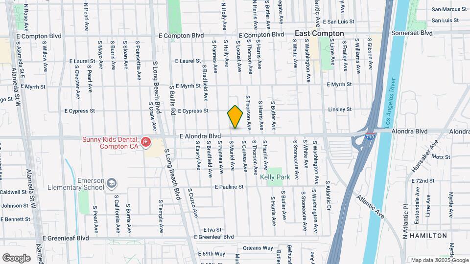 2011 E Alondra Blvd Mapa y Detalles de la Ubicación