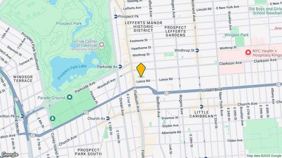 33 Lenox Rd Map and Location Details