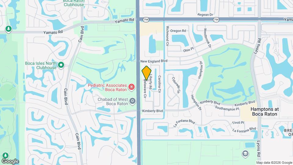 19468 Delaware Cir Map and Location Details